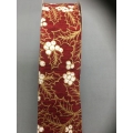 Holly Berry Burgundy Wired Ribbon 2.5" 10y  